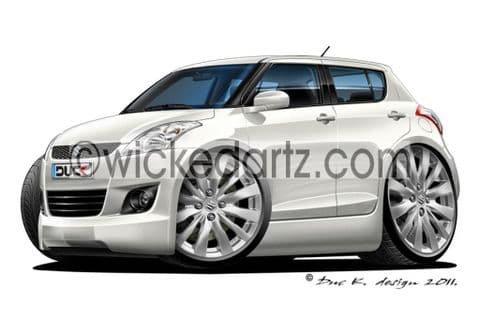 Suzuki Swift White DK (Items from £9.50)