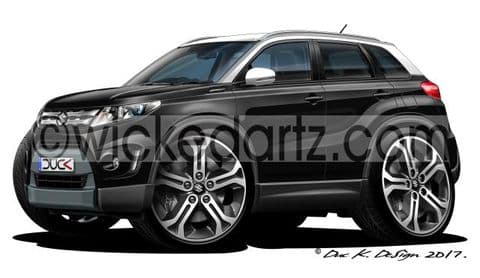 Suzuki Vitara MK4 SUV Black DK (Items from £9.50)
