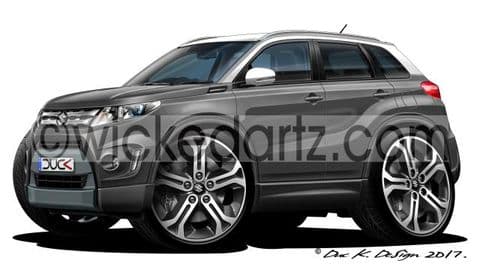 Suzuki Vitara MK4 SUV Grey DK (Items from £9.50)