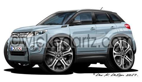 Suzuki Vitara MK4 SUV Silver DK (Items from £9.50)