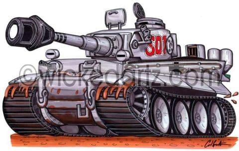 Tank German WW2 Tiger (Items from £9.50)