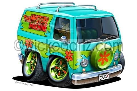 The Mystery Machine Van (Scooby Doo) DK (Items from £9.50)