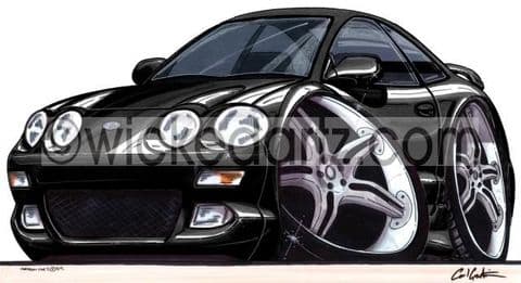 Toyota Celica MK4 1993-1999 Black (Items from £9.50)