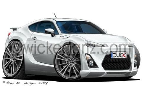 Toyota GT86 White DK (Items from £9.50)