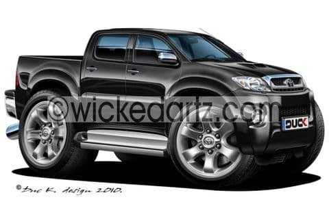 Toyota Hi-Lux Black DK (Items from £9.50)