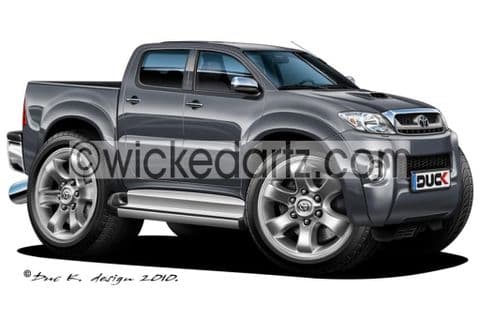 Toyota Hi-Lux Grey DK (Items from £9.50)