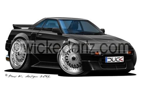 Toyota MR2 MK1 Black DK (Items from £9.50)