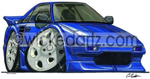 Toyota MR2 MK1 Blue (Items from £9.50)