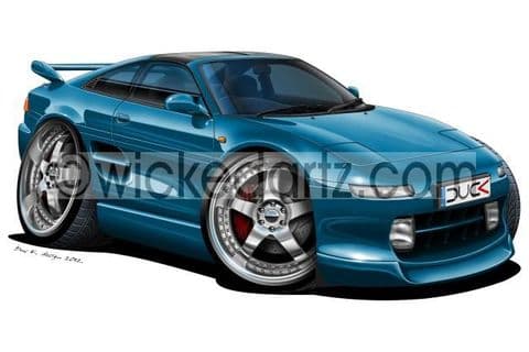 Toyota MR2 MK2 Blue DK (Items from £9.50)