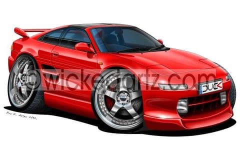 Toyota MR2 MK2 Red DK (Items from £9.50)