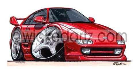 Toyota MR2 MK2 Red (Items from £9.50)