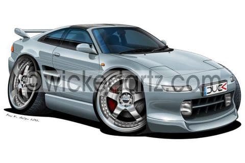 Toyota MR2 MK2 Silver DK (Items from £9.50)