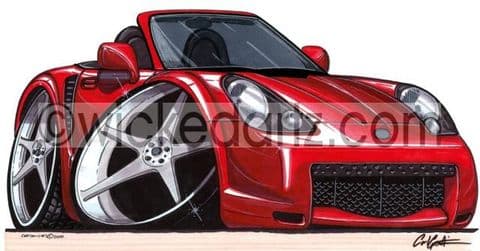 Toyota MR2 MK3 Roadster Red (Items from £9.50)