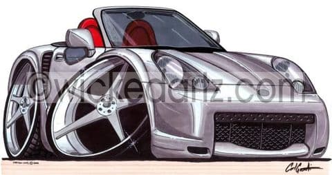 Toyota MR2 MK3 Roadster Silver (Items from £9.50)