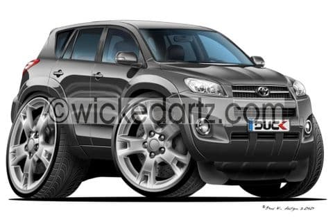Toyota RAV 4 Black DK (Items from £9.50)