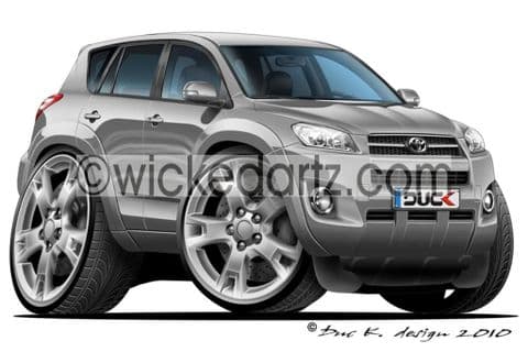 Toyota RAV 4 Grey DK (Items from £9.50)