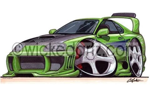 Toyota Supra Street Racer Green (Items from £9.50)