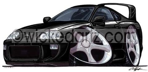 Toyota Supra Turbo Black (Items from £9.50)