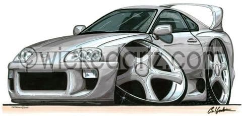 Toyota Supra Turbo Silver (Items from £9.50)