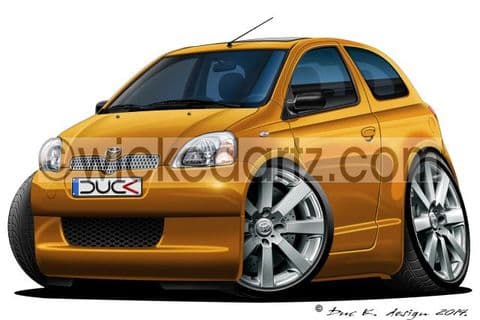 Toyota Yaris MK1 Gold DK (Items from £9.50)