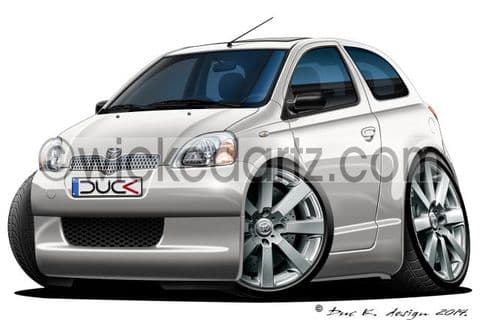 Toyota Yaris MK1 White DK (Items from £9.50)