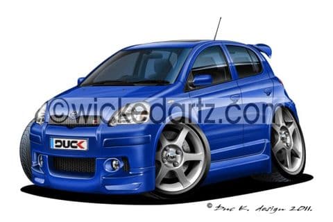 Toyota Yaris TS Blue DK (Items from £9.50)