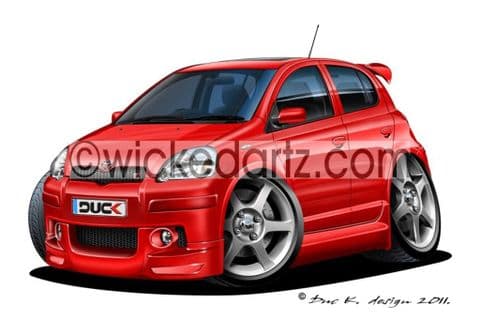 Toyota Yaris TS Red DK (Items from £9.50)