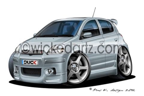 Toyota Yaris TS Silver DK (Items from £9.50)