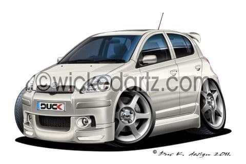 Toyota Yaris TS White DK (Items from £9.50)