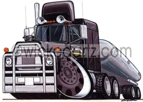 Truck Convoy 'Rubber Duck' Black (Items from £9.50)