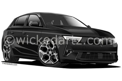 Vauxhall Astra GS 2022+ Black (Items from £9.50)