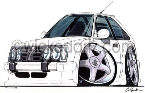 Vauxhall Astra MK1 White (Items from £9.50)