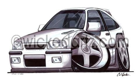 Vauxhall Astra MK2 White (Items from £9.50)