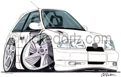 Vauxhall Astra MK3 GSi White (Items from £9.50)