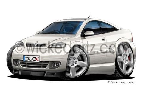 Vauxhall Astra MK4 Coupe (Bertone) White DK (Items from £9.50)