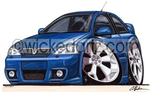 Vauxhall Astra MK4 GSi Arden Blue (Items from £9.50)