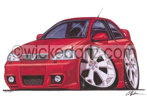 Vauxhall Astra MK4 GSi Red (Items from £9.50)