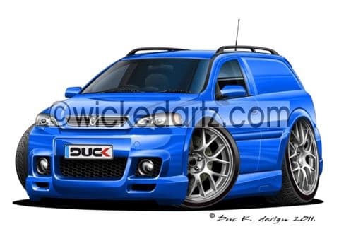Vauxhall Astra MK4 Van Blue DK (Items from £9.50)