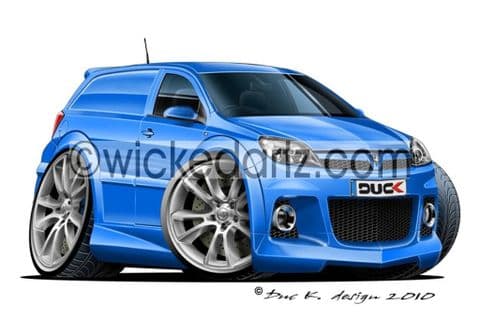 Vauxhall Astra MK5 VXR Van Blue DK (Items from £9.50)
