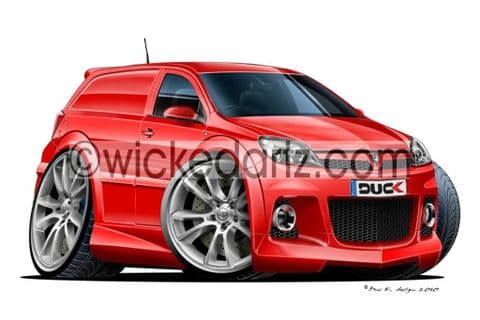 Vauxhall Astra MK5 VXR Van Red DK (Items from £9.50)