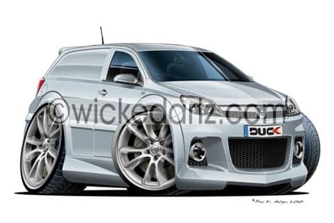 Vauxhall Astra MK5 VXR Van Silver DK (Items from £9.50)