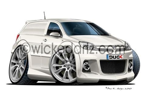 Vauxhall Astra MK5 VXR Van White DK (Items from £9.50)