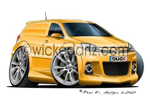 Vauxhall Astra MK5 VXR Van Yellow DK (Items from £9.50)