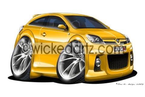 Vauxhall Astra MK5 VXR Yellow DK (Items from £9.50)