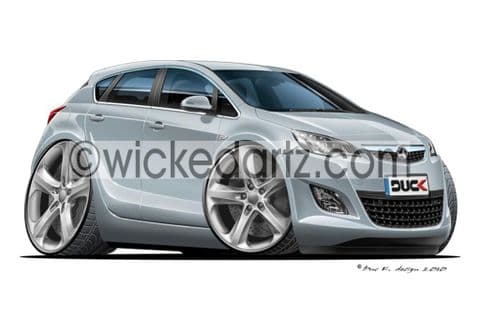 Vauxhall Astra MK6 Silver DK (Items from £9.50)