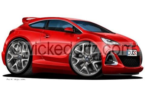 Vauxhall Astra MK6 VXR Red DK (Items from £9.50)