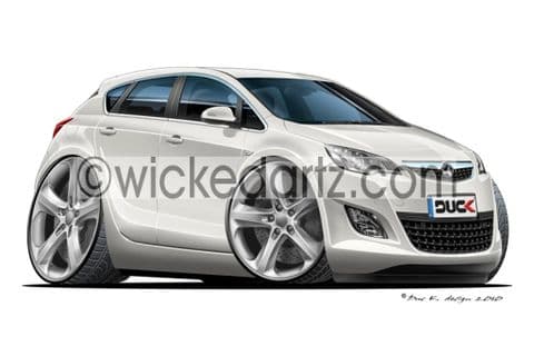 Vauxhall Astra MK6 White DK (Items from £9.50)