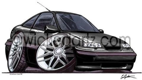 Vauxhall Calibra Black (Items from £9.50)