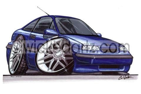 Vauxhall Calibra Blue (Items from £9.50)
