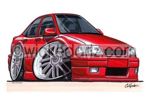 Vauxhall Cavalier GSi Red (Items from £9.50)